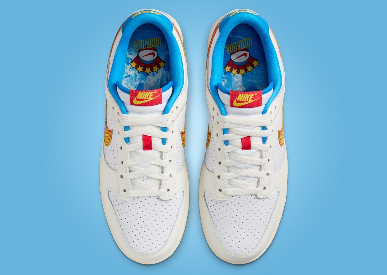 Nike Dunk Low Harlem Globetrotters Top