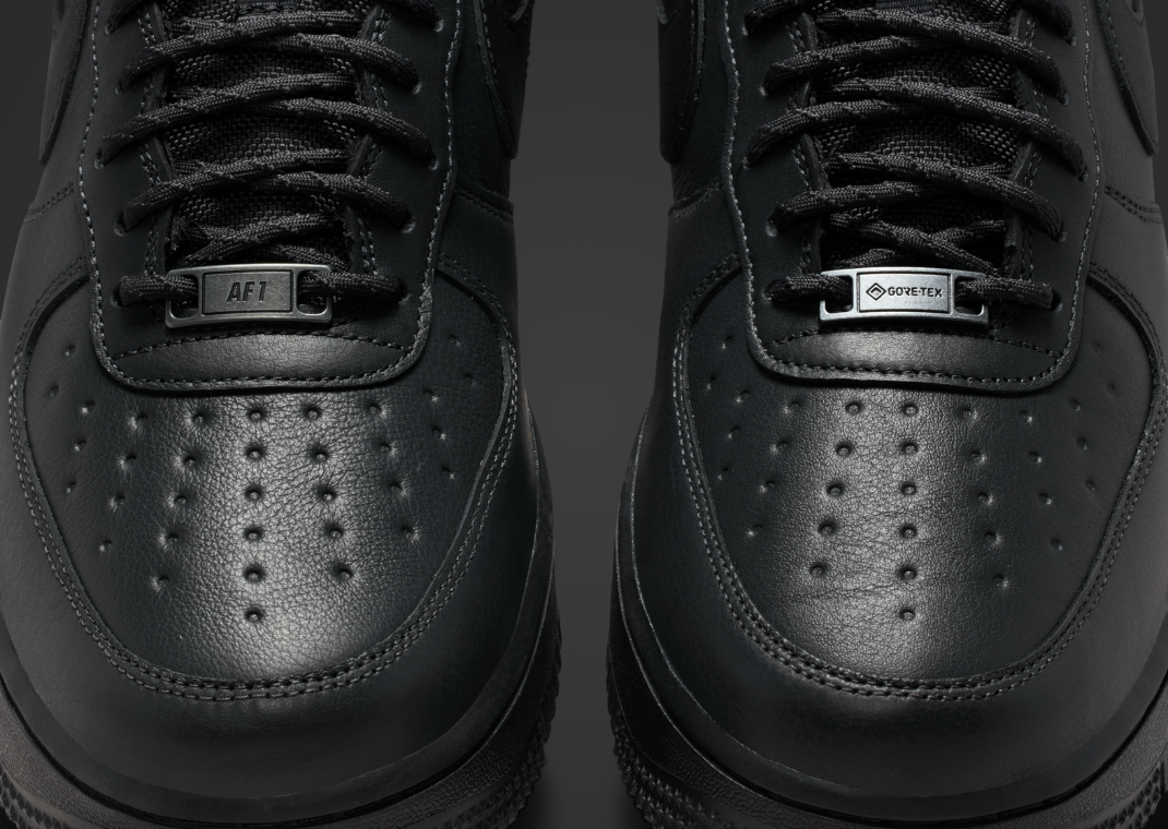 Nike's Vibram and Gore-Tex Air Force 1 Low Gets a Black Makeover
