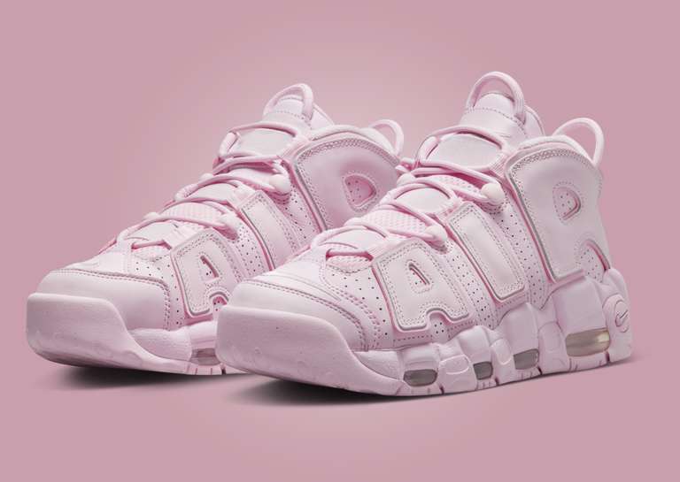Nike Air More Uptempo Pink Foam (W) Angle