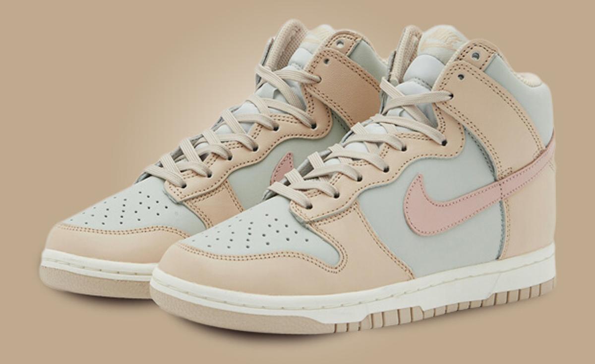 The Women's Exclusive Nike Dunk High Tan Pink Releases Holiday 2023