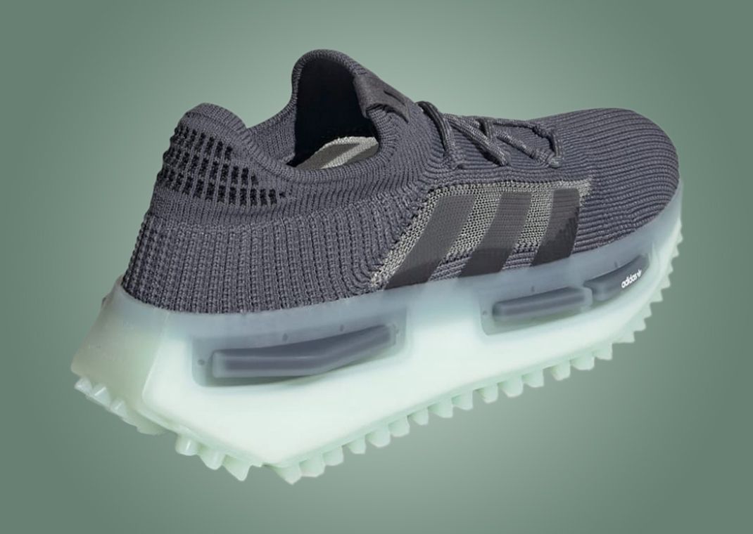 adidas gazelle silver green womens Adidas Men's NMD_S1 Ice Mint / Onyx / Onyx Low Top Sneakers