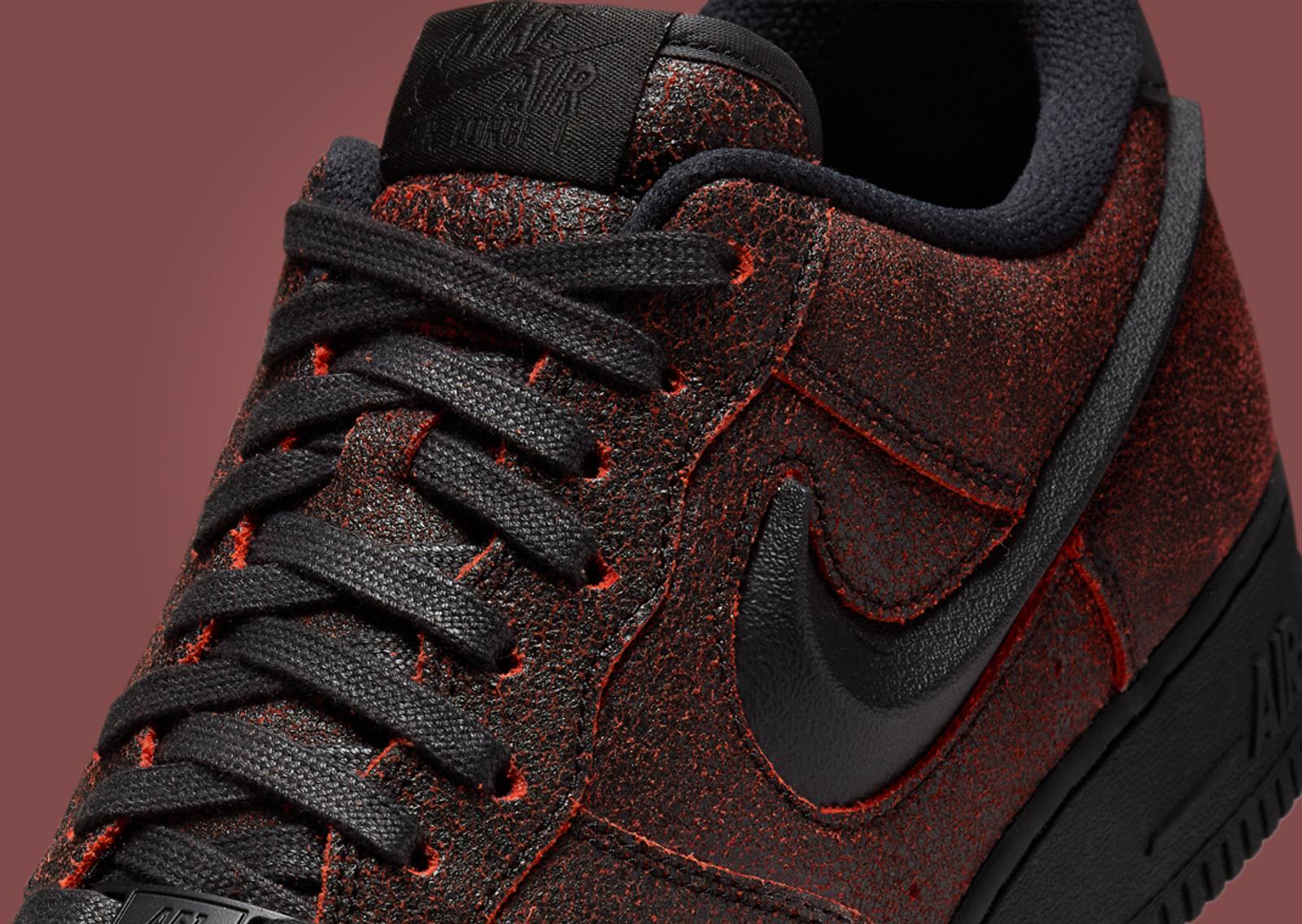 Nike Air Force 1 Low Halloween Skull Detail