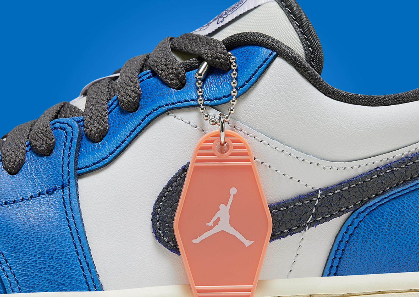 Air Jordan 1 Low SE Flight Vintage Midfoot Detail