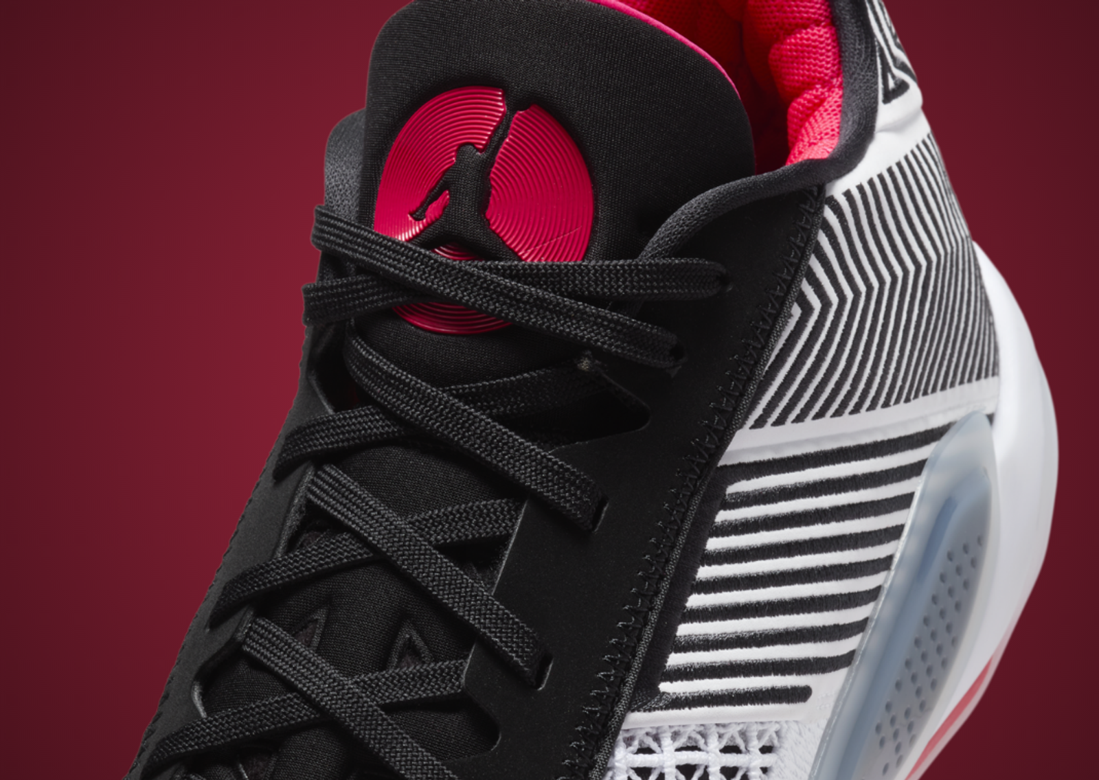 Air Jordan 38 Low Fundamental Tongue Detail