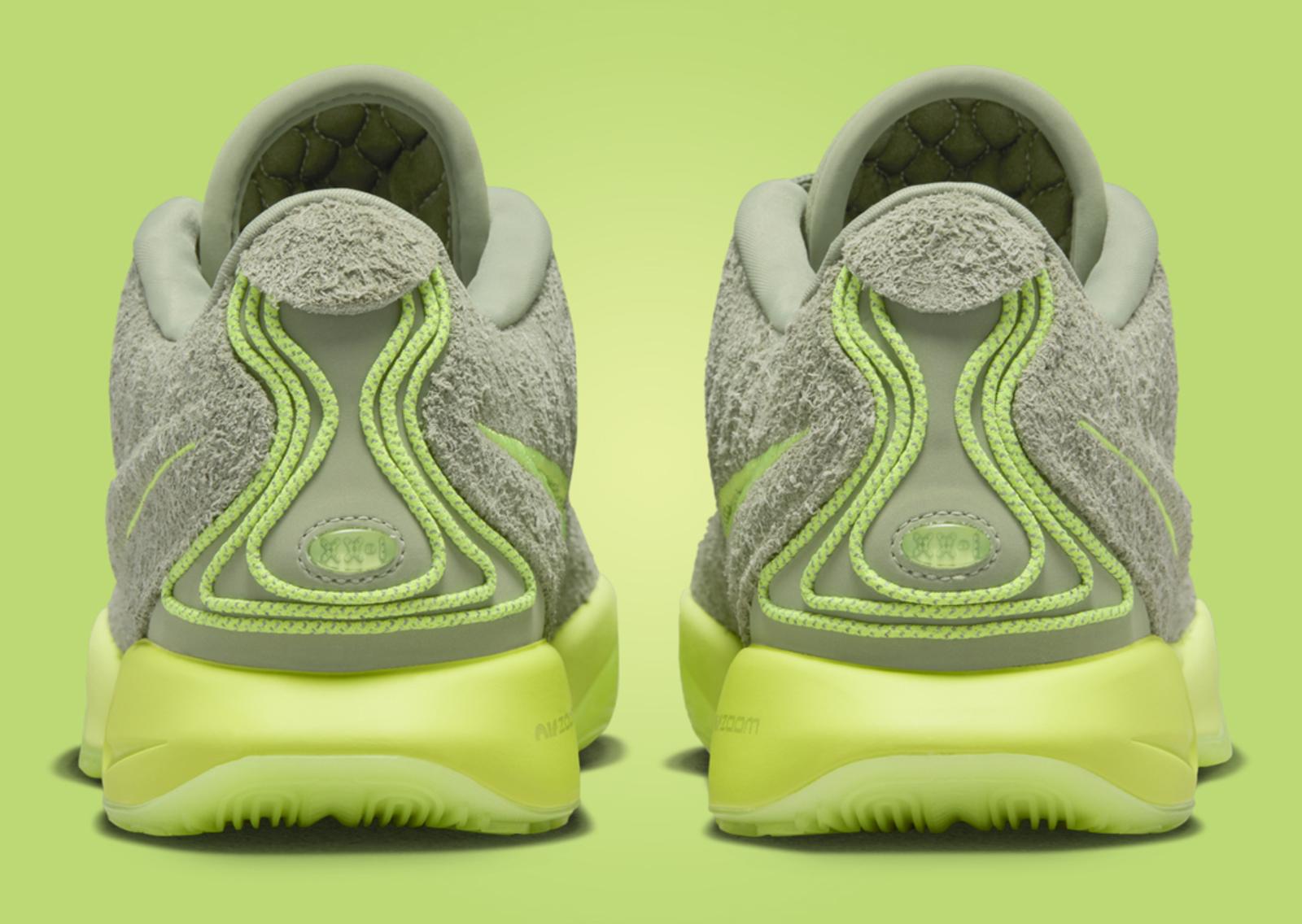 Nike LeBron 21 Algae Heel