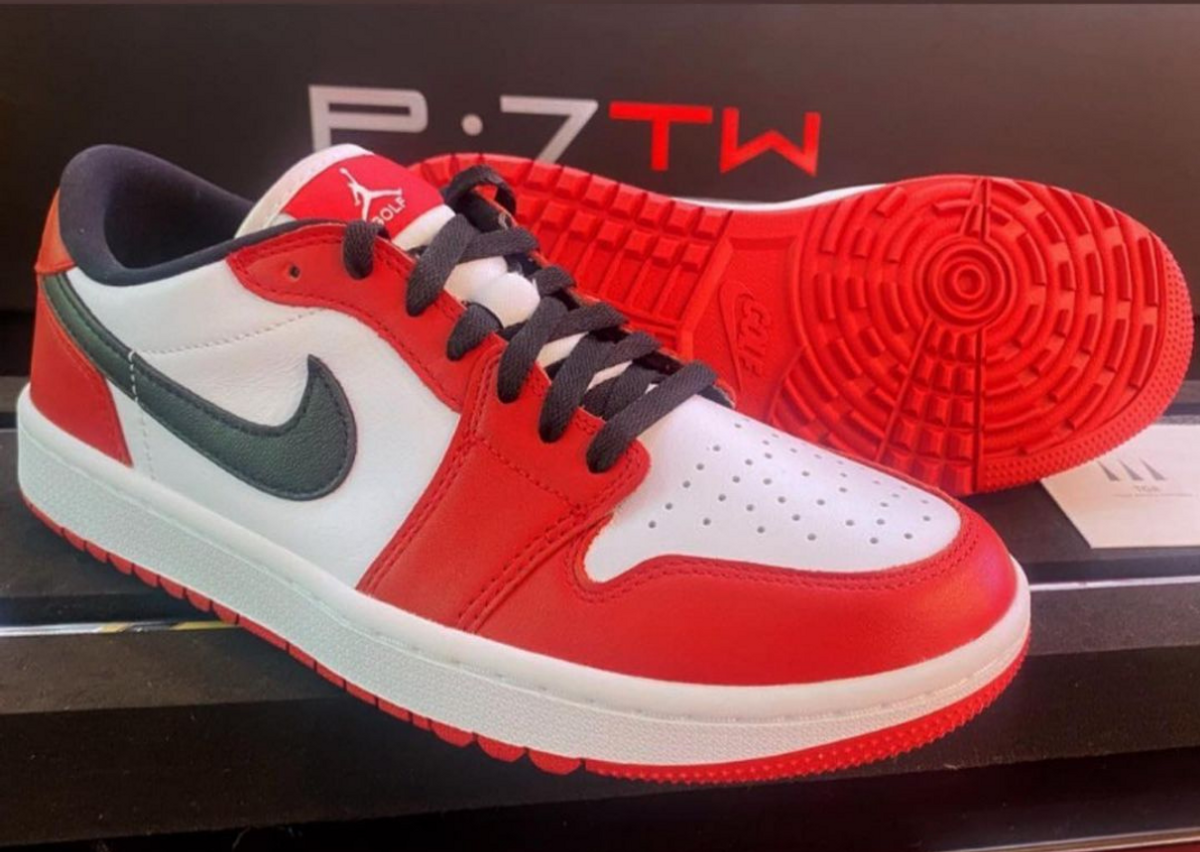 The Jordan 1 Low Chicago Is Going Golfing
