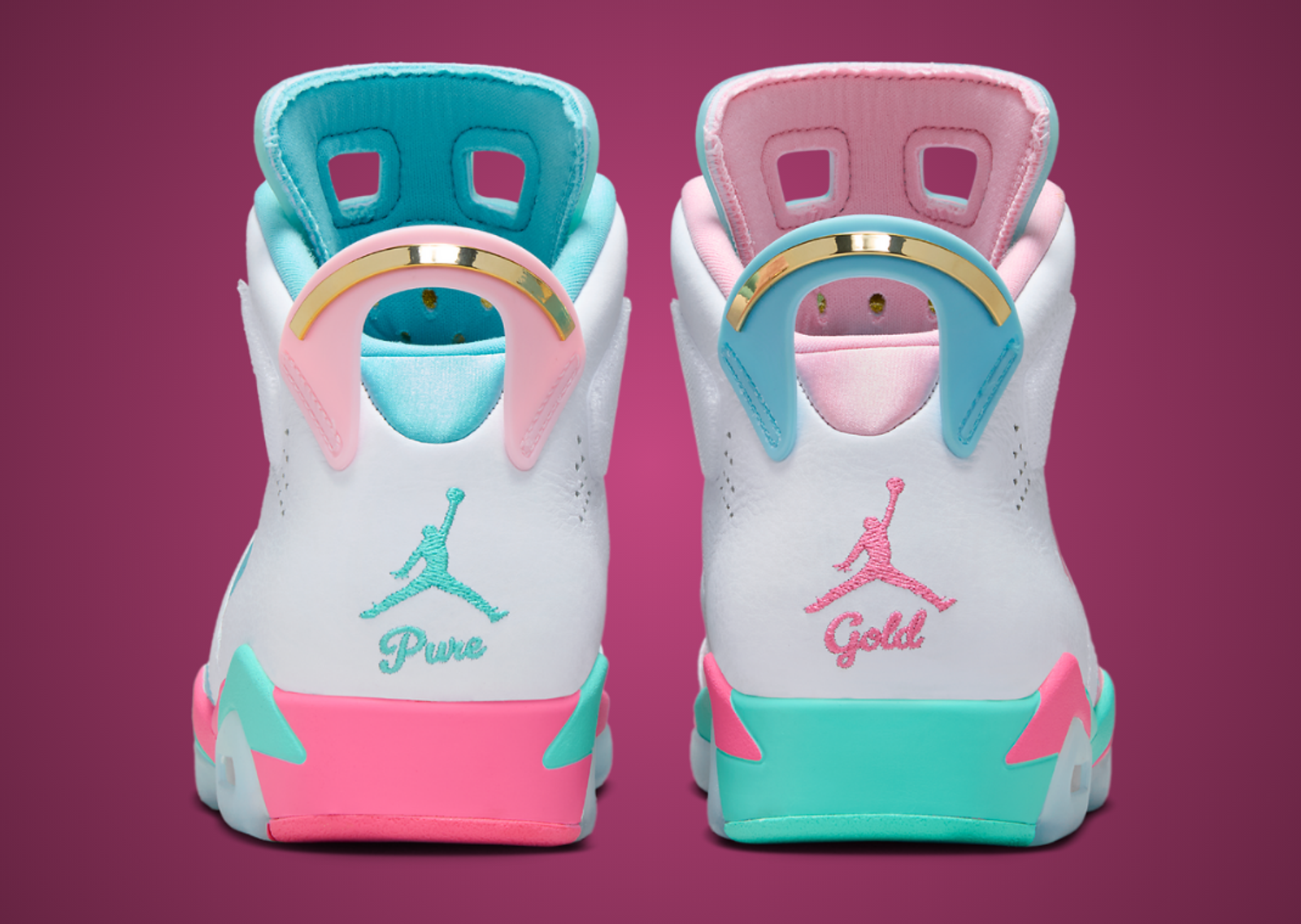 Jillian Beagley x Air Jordan 6 Retro DB Heel