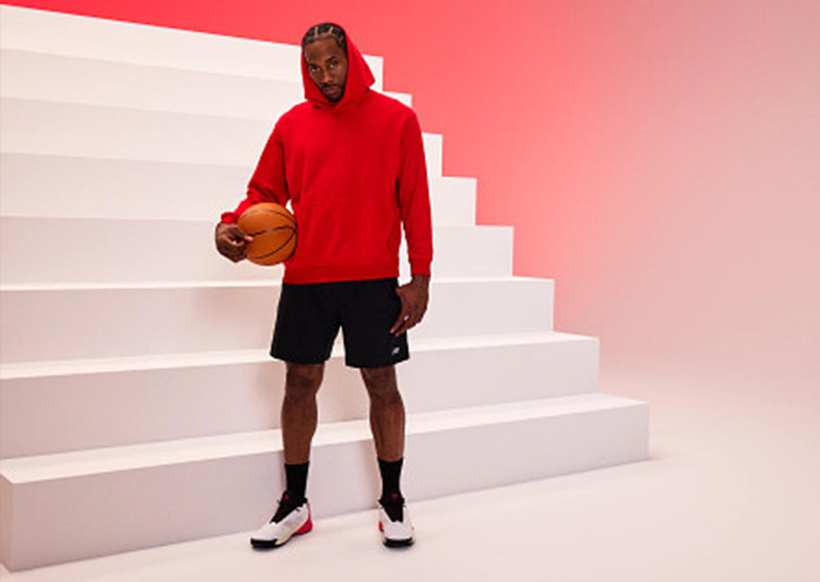 Kawhi Leonard in the New Balance Kawhi 4 Transcend the Game