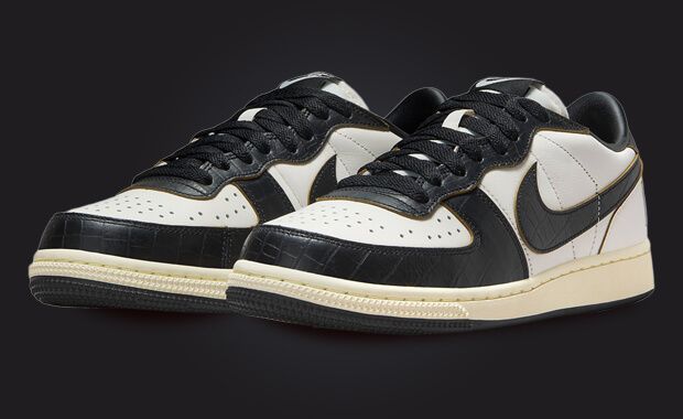 Nike Terminator Low Black Croc - FQ8127-030 Raffles & Where