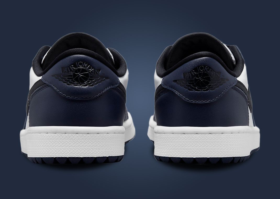 Midnight Navy Leather Dresses The Air Jordan 1 Low Golf