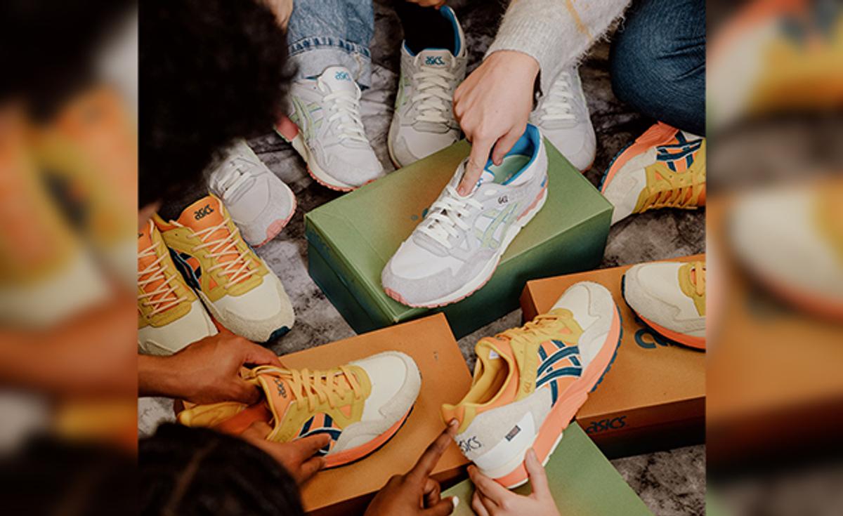 Social Status And Students From Charlotte Lab School Helped Craft The Asics Gel-Lyte V Eternal Summer Pack