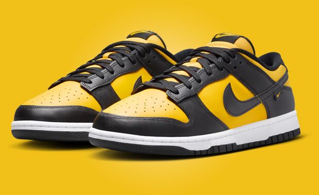 Yellow and black on sale high top nikes