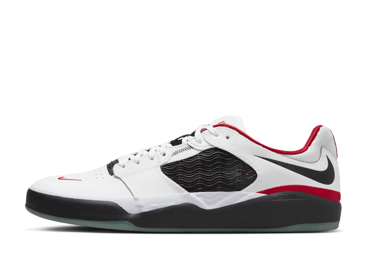Nike SB Ishod Wair Premium White Black Red Lateral