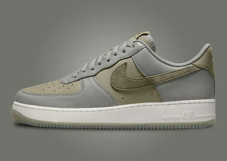 Nike Air Force 1 Low Dark Stucco Medium Olive Lateral