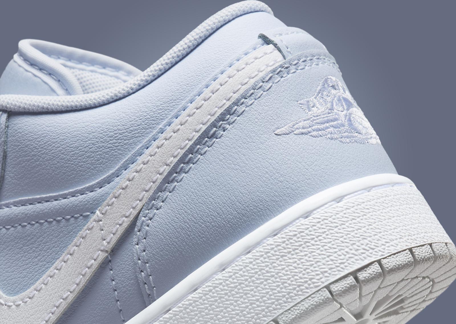 Air Jordan 1 Low Cobalt Bliss (GS) Heel