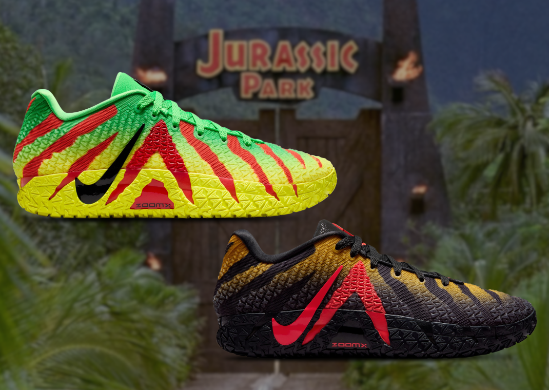 Official Images of the Jurassic Park x Nike Ja 3 Pack Show Gory