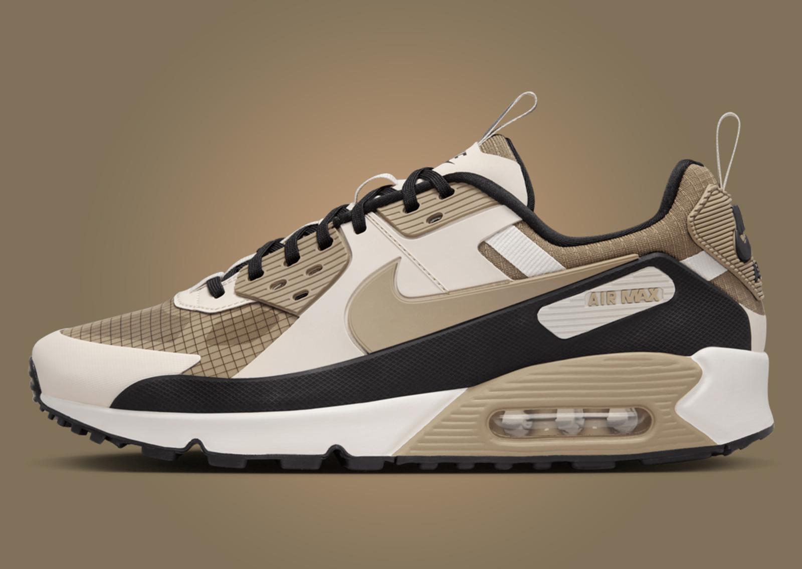 Nike Air Max 90 Drift Light Orewood Brown Lateral Left