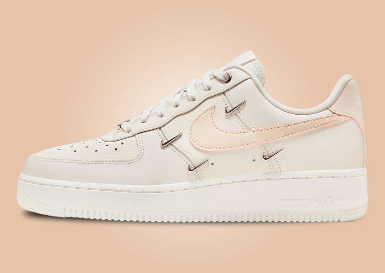 Nike Air Force 1 Low LX Metal Swooshes Sail Melon Tint (W) Lateral