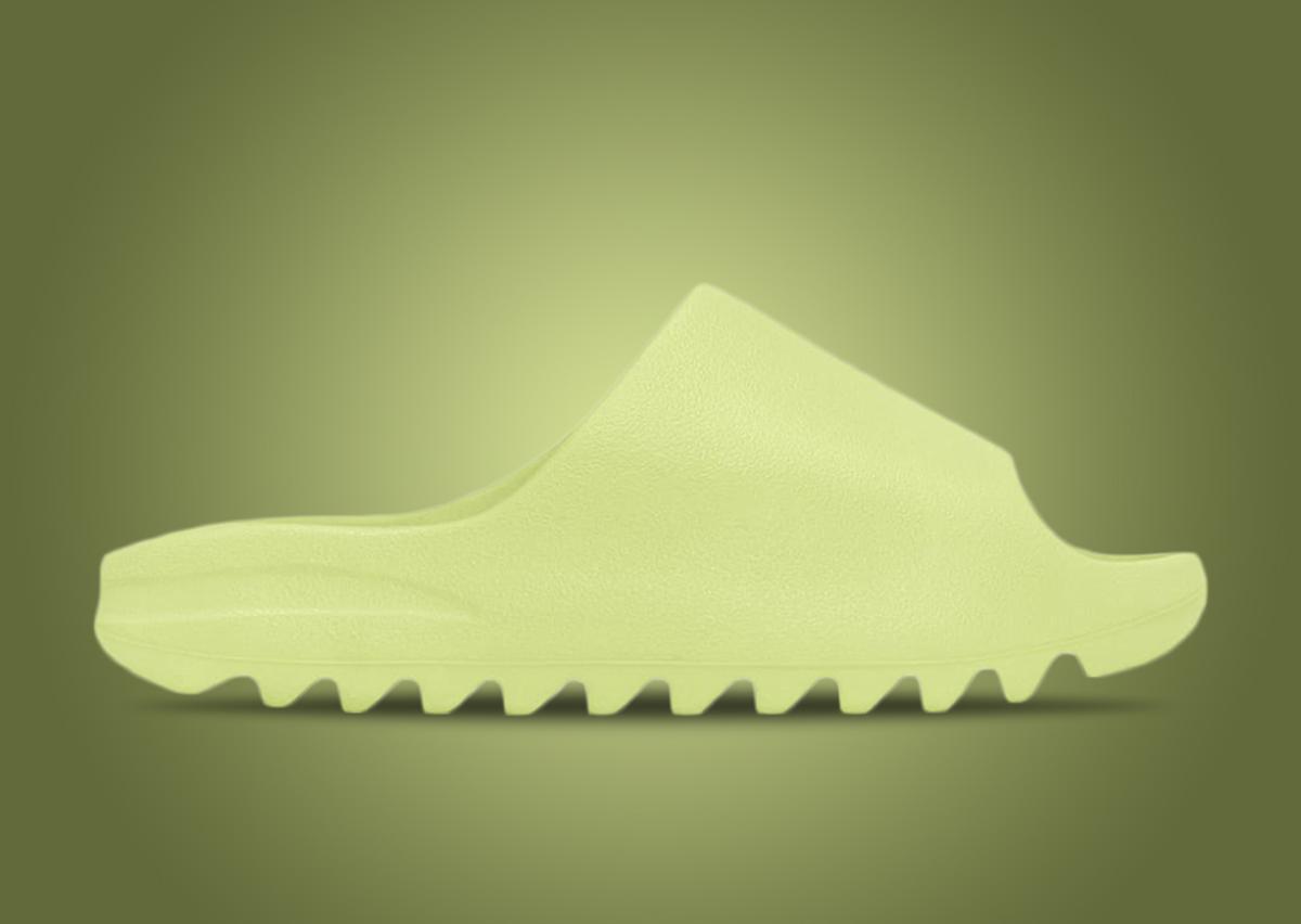 adidas Yeezy Slide Green Glow