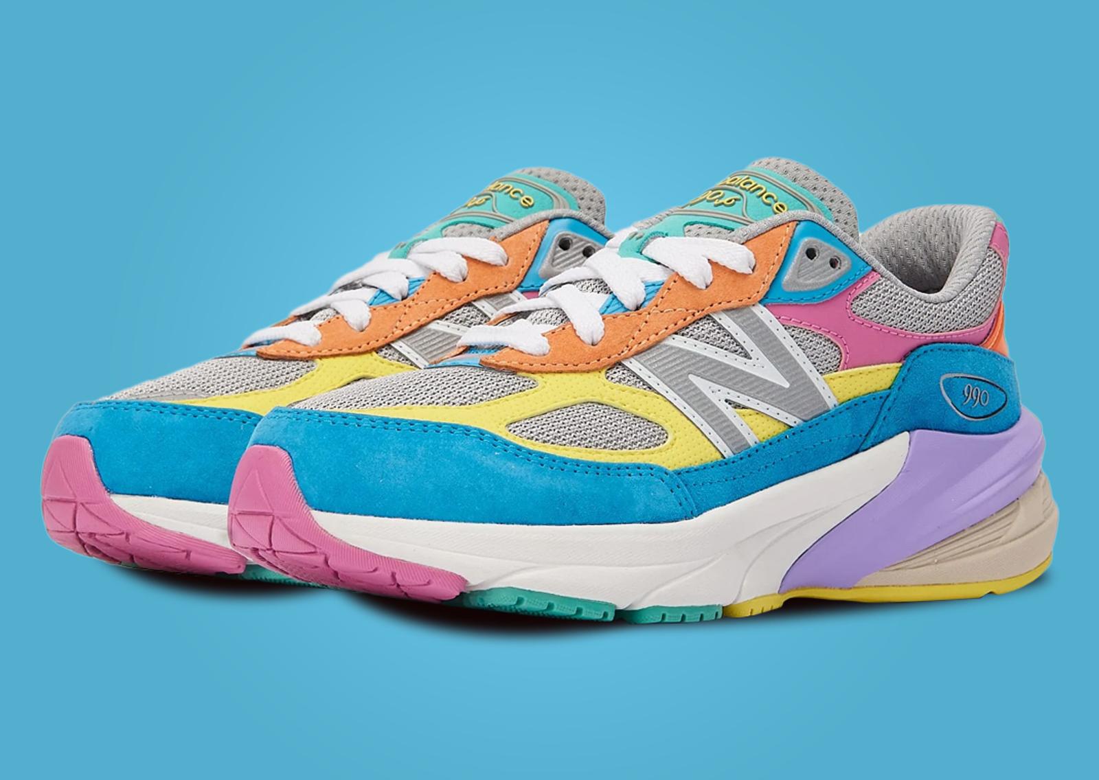 DTLR-Exclusive New Balance 990v6 Gelato Angle