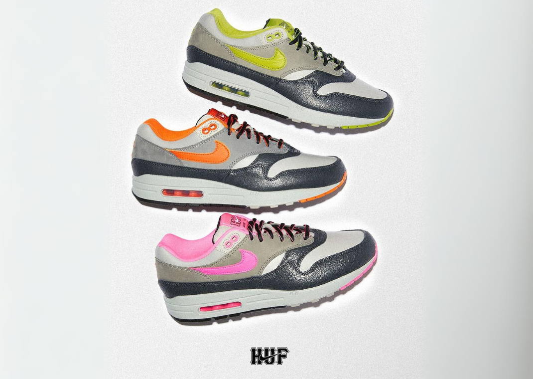 The HUF x Nike Air Max 1 SP Pack Releases Summer 2024