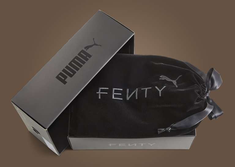 Fenty x Puma Creeper Phatty Nubuck Brown Packaging
