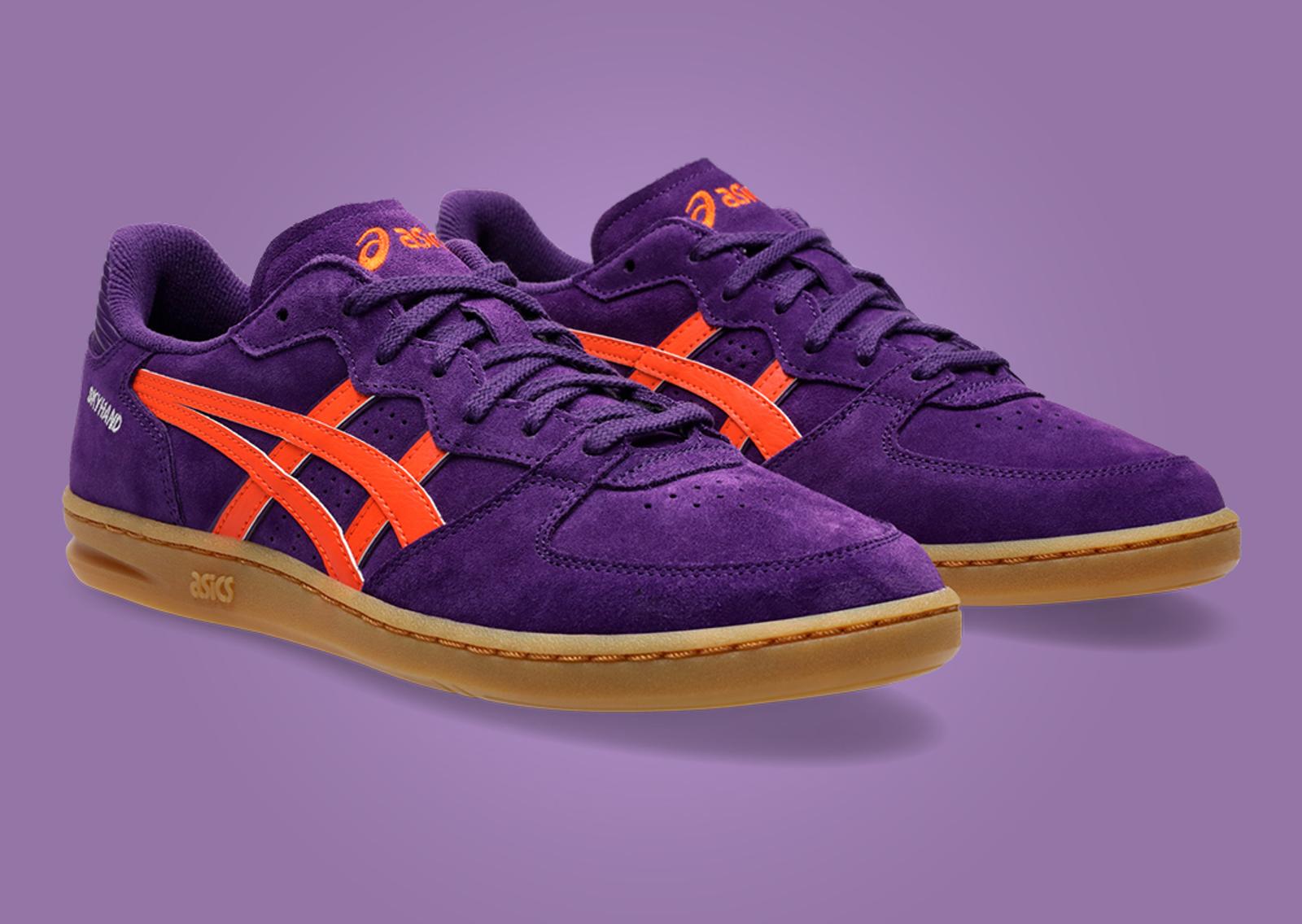 Asics Skyhand OG Midnight Plum Koi Angle