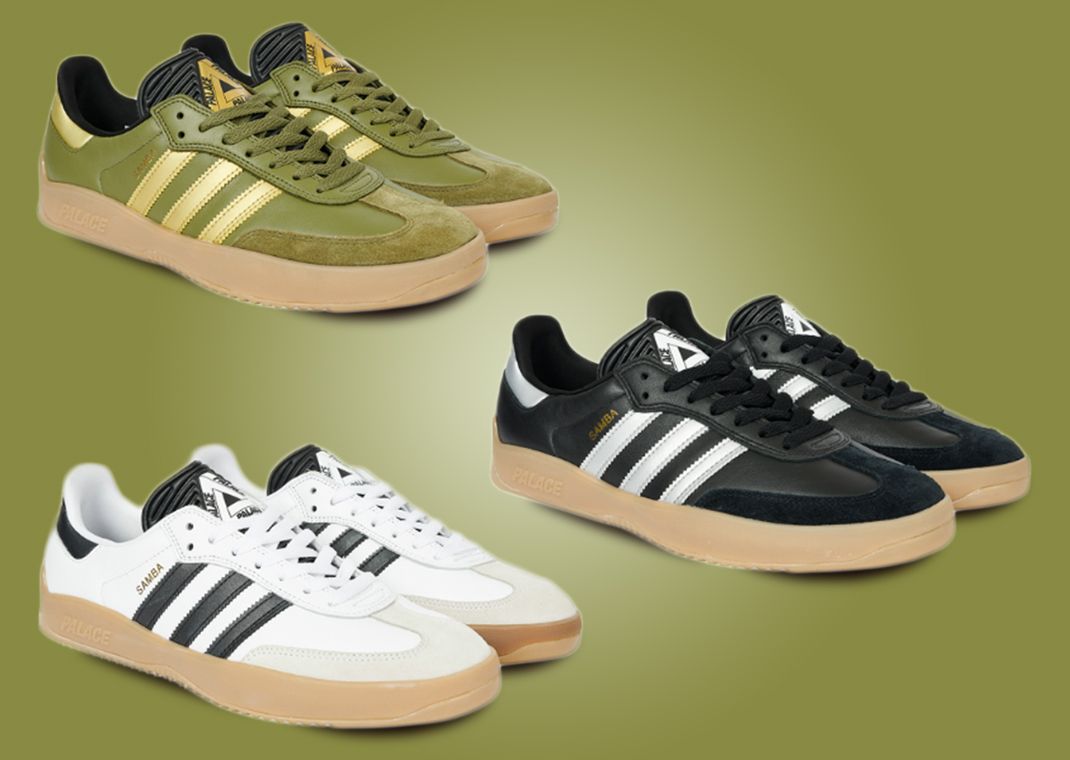 More Palace x adidas Puig Samba Colorways Are Dropping For