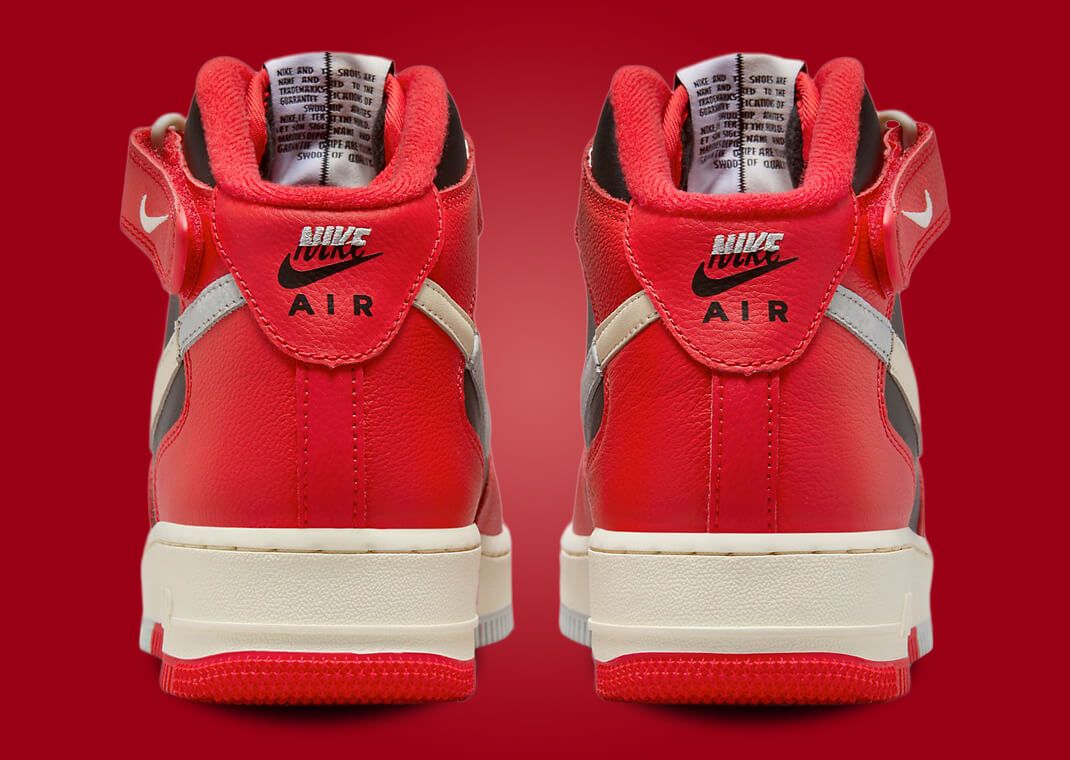 NIKE AIR FORCE 1 MID 07 BRED 28cm JORDAN FLAX ウィート 72-10 ■名■
