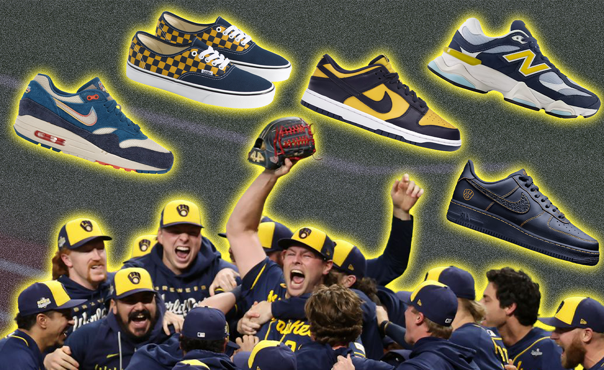 Milwaukee Brewers World Series Parade Sneakers