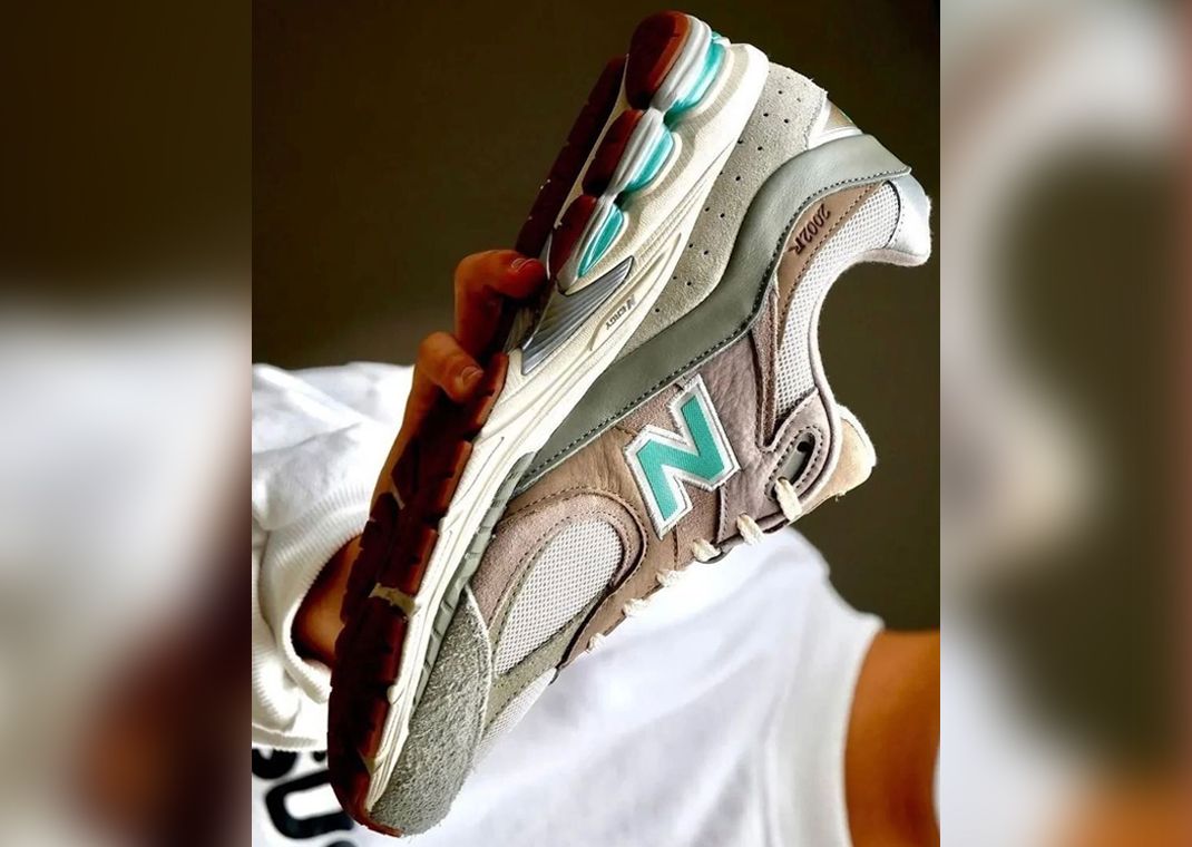 Seafoam Green Hues Wash Over The atmos x New Balance 2002R Oasis