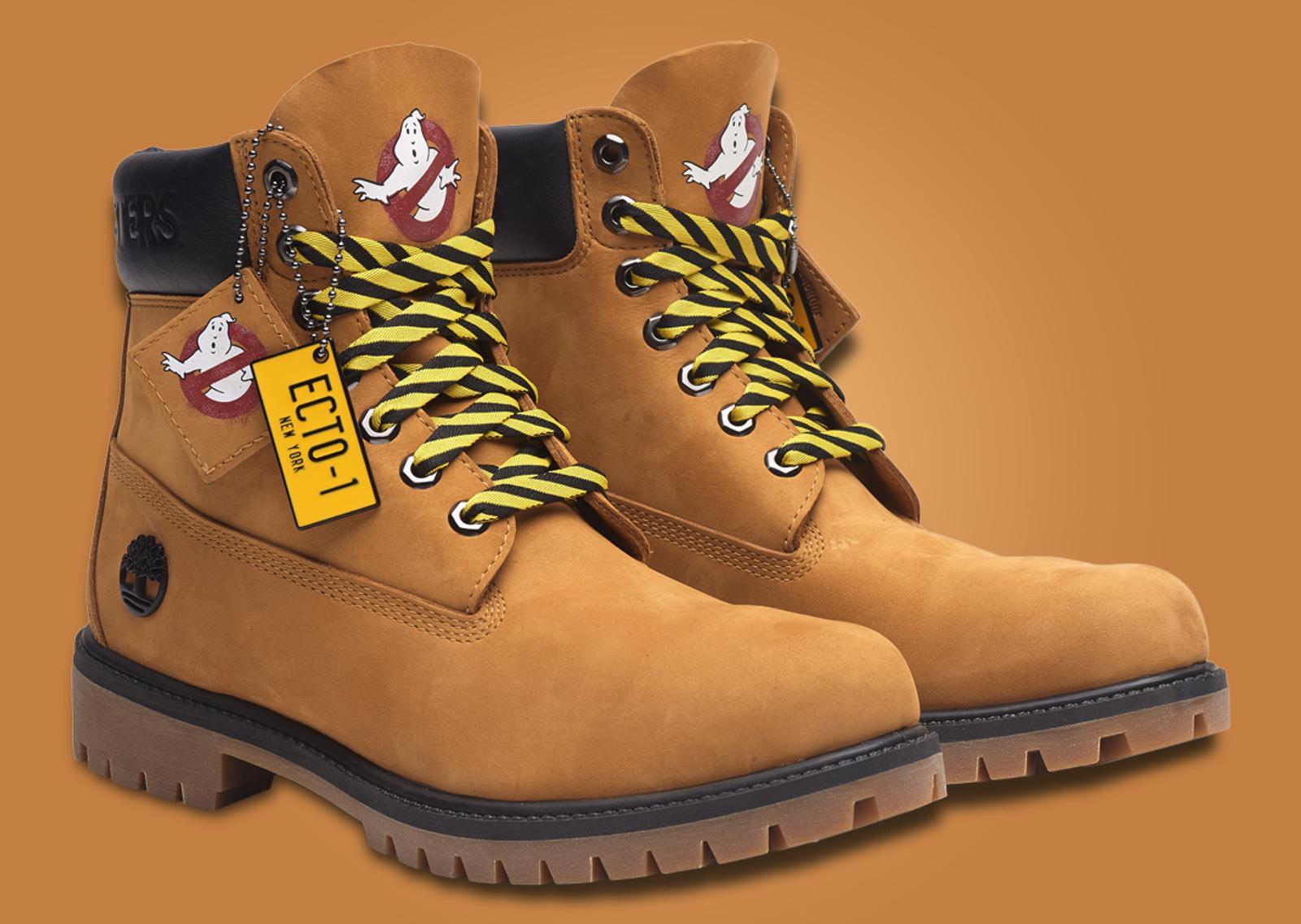 Ghostbusters x Timberland Premium 6" Boot Wheat Angle