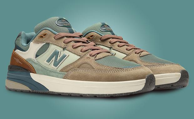 New Balance Numeric Andrew Reynolds 933 Mushroom New Spruce