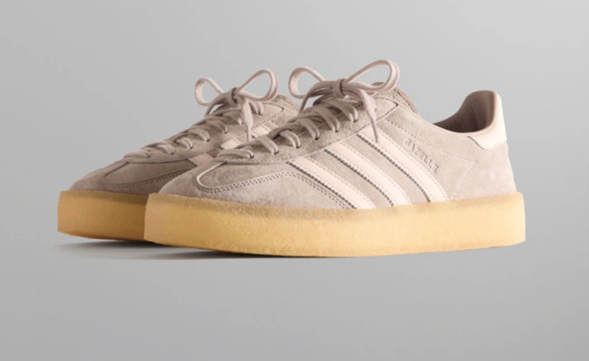 The Kith x Clarks 8th Street x adidas Gazelle Indoor Molecule Releases January 2024
