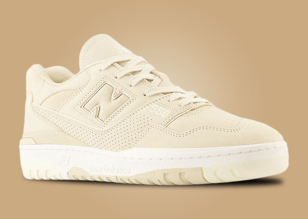 Light Milk Tea Shades Take Over This New Balance 550