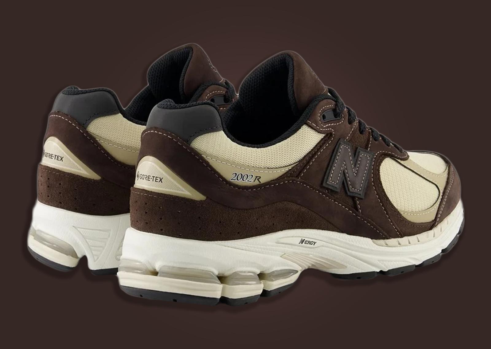 New Balance 2002R Gore-Tex Chocolate Back Heel