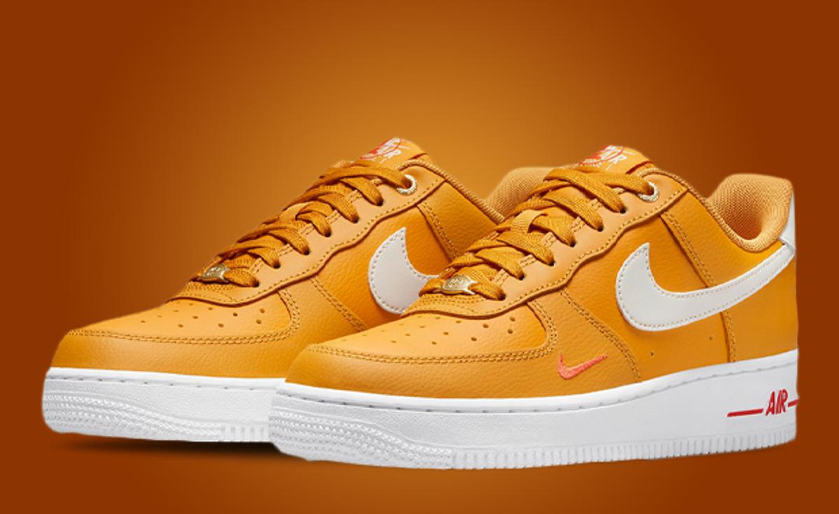 The Nike Air Force 1 Low 40th Anniversary Yellow Ochre Celebrates In Style