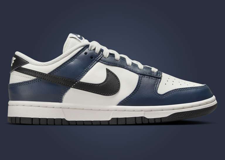 Nike Dunk Low Midnight Navy Lateral