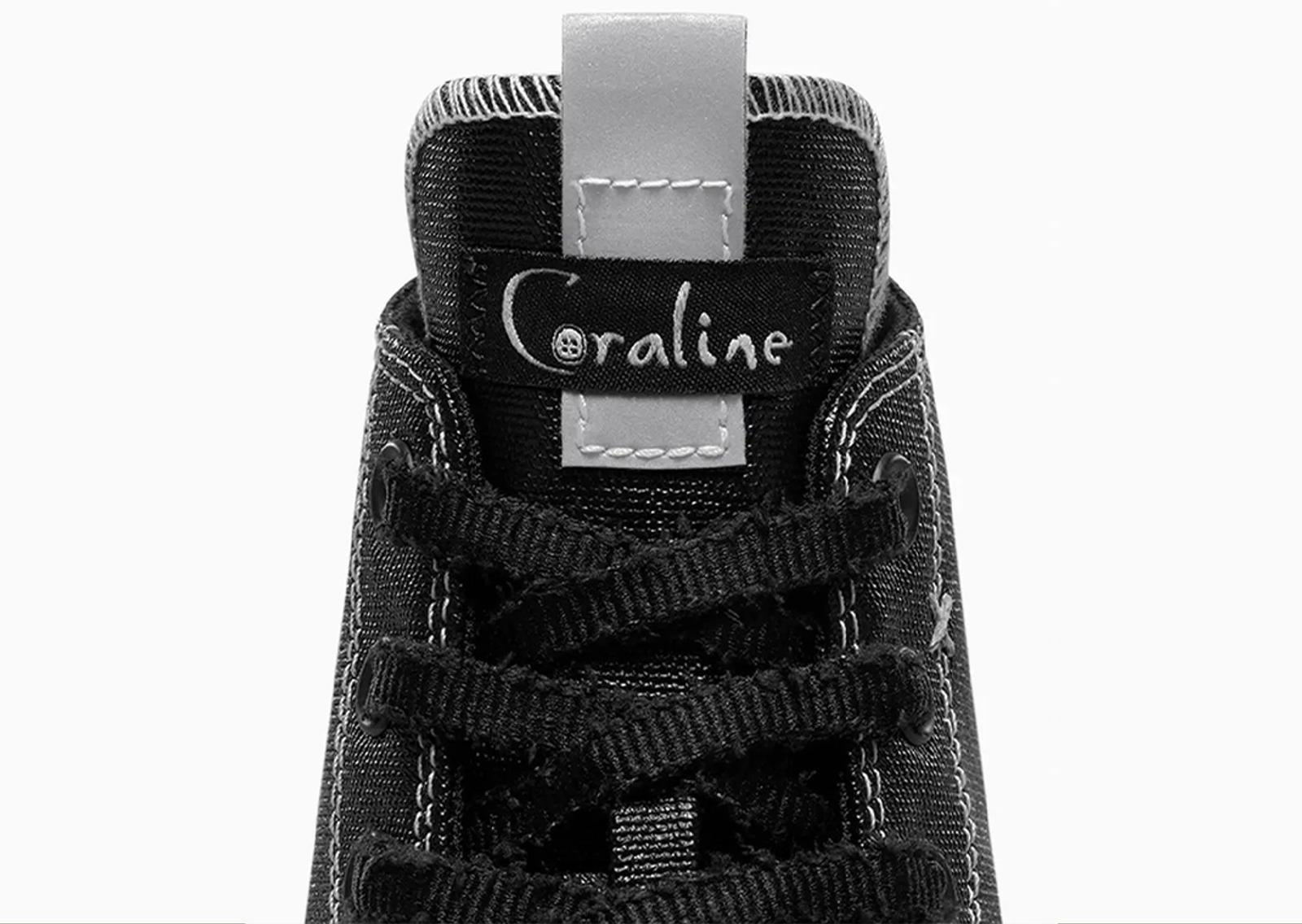 Coraline x Converse Chuck Taylor All-Star Hi Other Wybie Tongue Detail