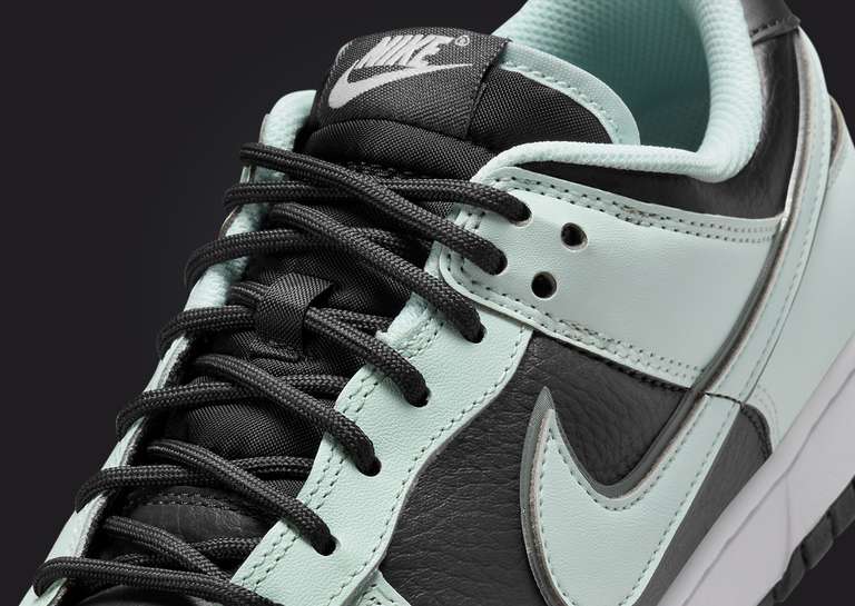 Nike Dunk Low Dark Smoke Grey Barely Green Detail