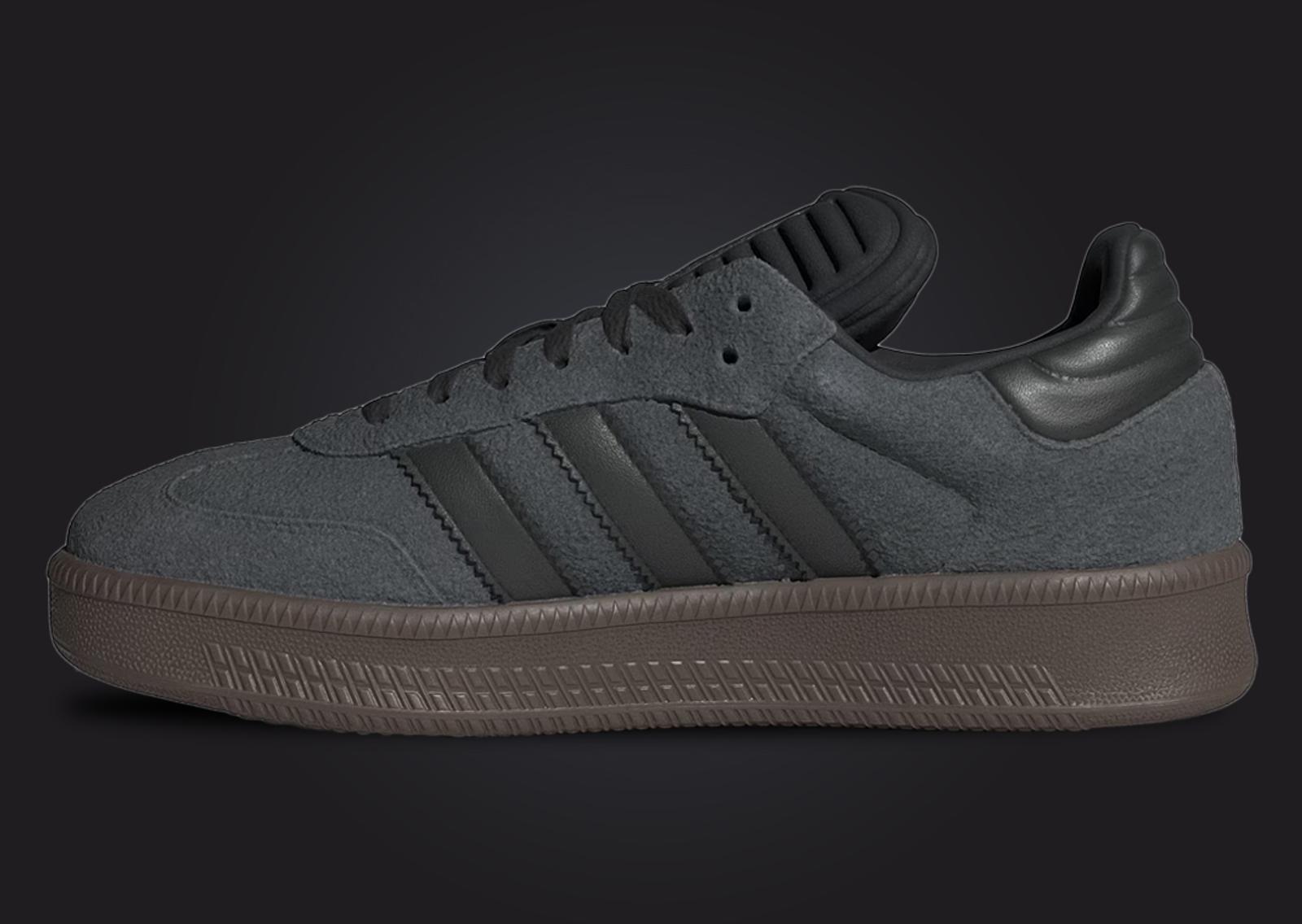 adidas Samba XLG Grey Black Medial