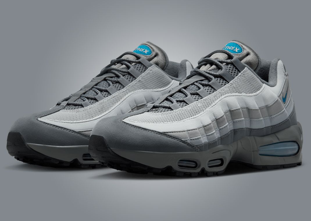靴 NIKE AIR MAX 95 White/Green Abyss 28.5 Nike Air Max 95 White Green Abyss Men's - 749766-113 - US