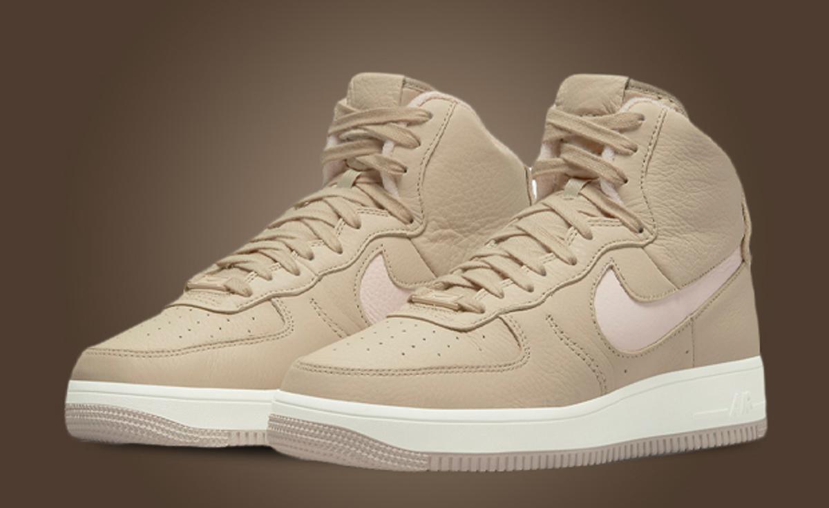 Linen Vibes Come To The Nike Air Force 1 Sculpt