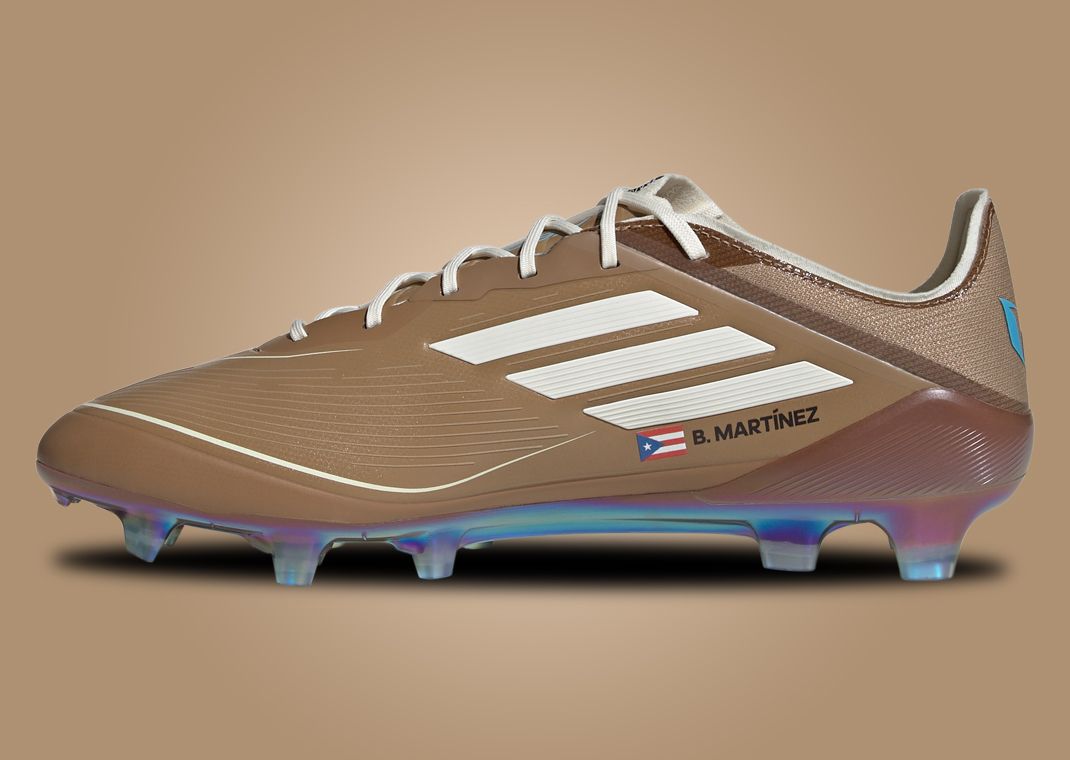 The Bad Bunny x adidas F50 Messi Elite FG Cardboard Releases in 2024