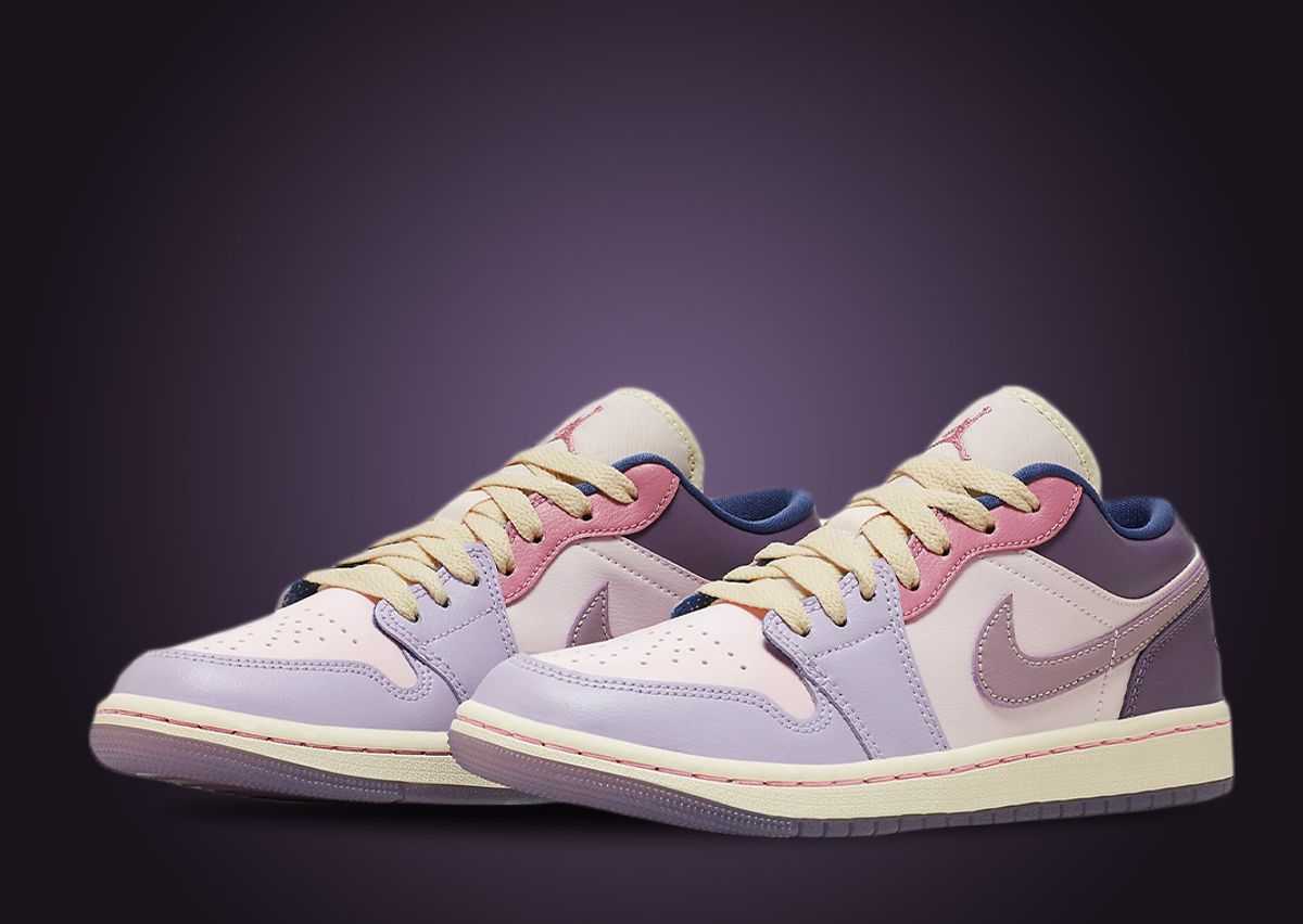 Plum Pink And Purple Low Top Jordans Air Jordan Low Pastel Plum