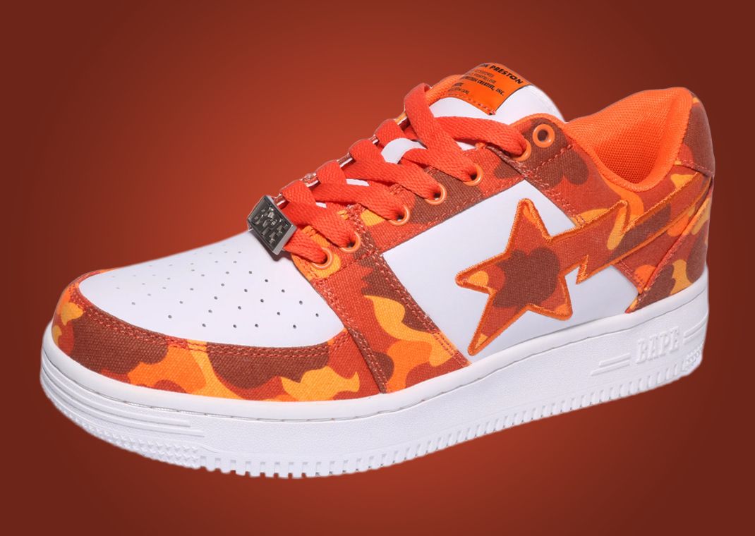 A Bathing Ape Links With Heron Preston On A BAPE STA And More