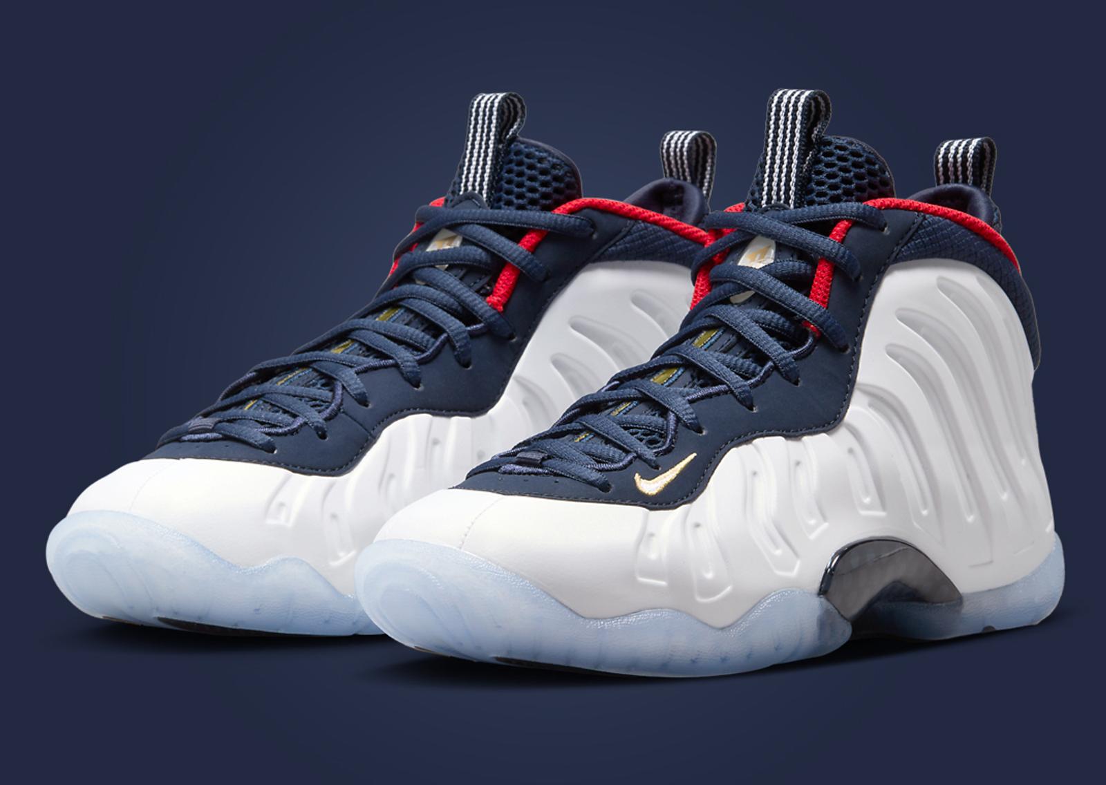 Nike Air Foamposite One Olympic (GS) Angle