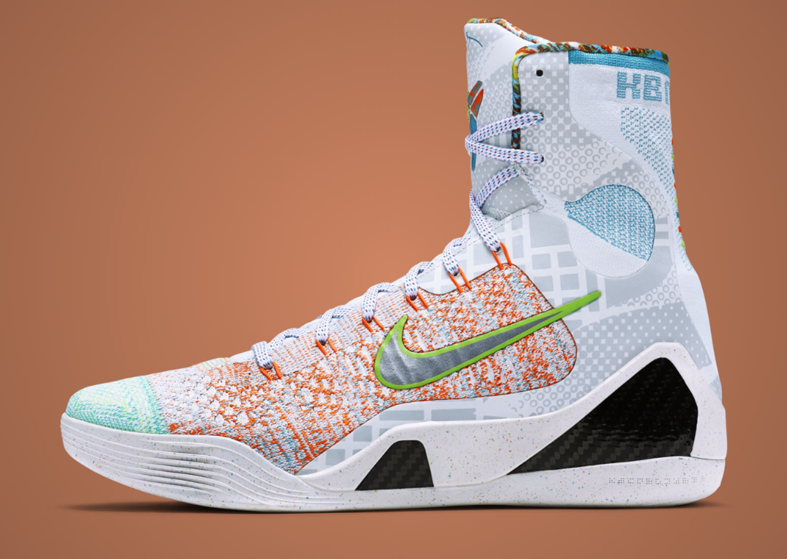 Nike Kobe 9 Elite High Protro What The Lateral