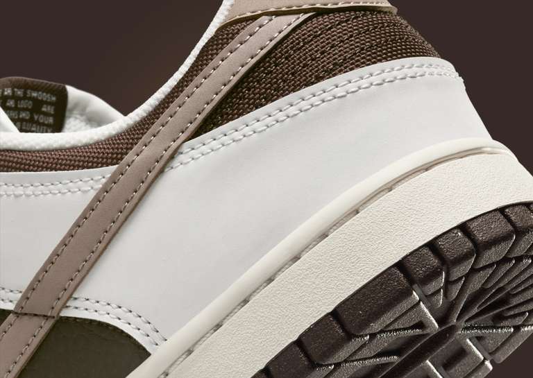 Nike Dunk Low NN Khaki Baroque Brown Heel