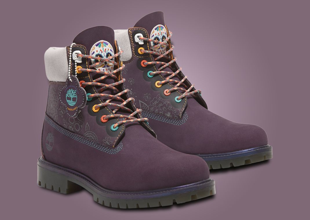 The Timberland 6-Inch Waterproof Boot Día de Muertos is